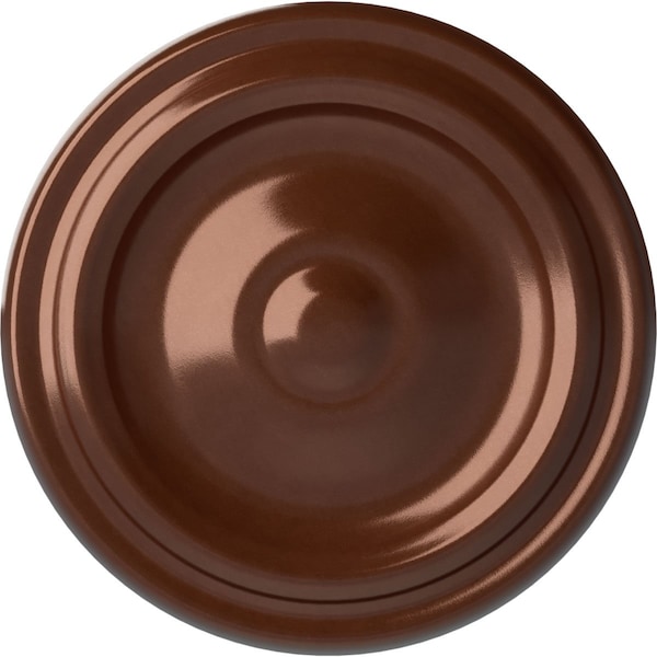Ekena Millwork Maria Ceiling Medallion (Fits Canopies up to 1 3/4"), Hand-Painted Copper Penny, 9 5/8"OD x 1 1/8"P CM09MACPS - main